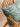 Riesenkissenbezug - Jodhpur Blau - XL 110x55cm, Detail des handgedruckten Blockdruckmotivs