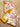 Ofenhandschuh Neiroli, Detail des handgedruckten floralen Blockdruckmotivs