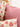 Funda de cojín khadi rose blush, ambientación con cojín Garance