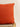 Funda de Cojín Khadi - Terracotta - 45x45cm, primer plano del tejido khadi artesanal