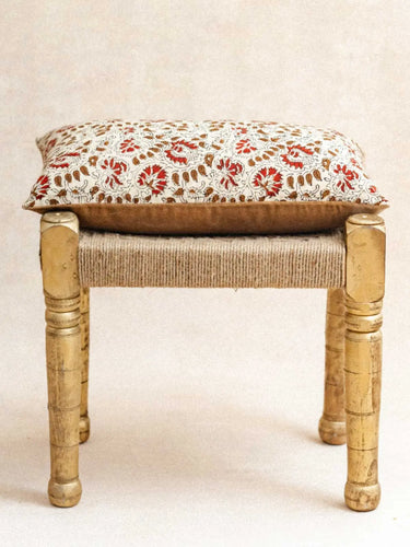 Kissenbezug - Pati & Samt Beige Sable - 30x50cm, Kissenbezug in handwerklichem Samt - Kirane