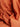 Überwurf Khadi - Terracotta - 120x180cm, Detail der handwerklich gewebten Khadi-Textur