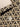 Bolso acolchado Black Star, detalle del motivo estrellas block print impreso a mano