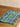 Stoff-Tischset - Jodhpur Bleu, gedeckter Tisch - handwerkliche Tischkunst