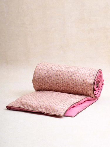 Sofa Cover - Juliette - 85x185cm, Sofabezug in Baumwoll-Blockdruck, handgefertigt in Jaipur - Kirane