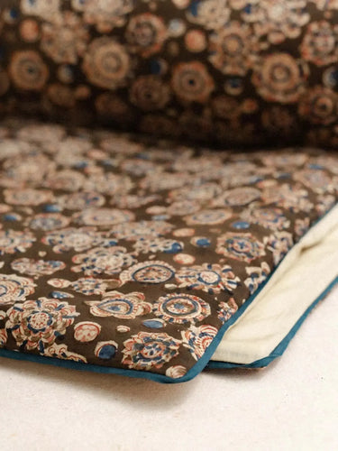 Sofa Cover - Kali - 85x185cm, funda de sofá en algodón block print artesanal, hecho a mano en Jaipur - Kirane