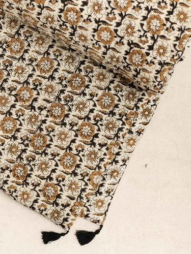 Sofa Cover - Lilou - 85x185cm, Sofabezug in Baumwoll-Blockdruck, handgefertigt in Jaipur - Kirane