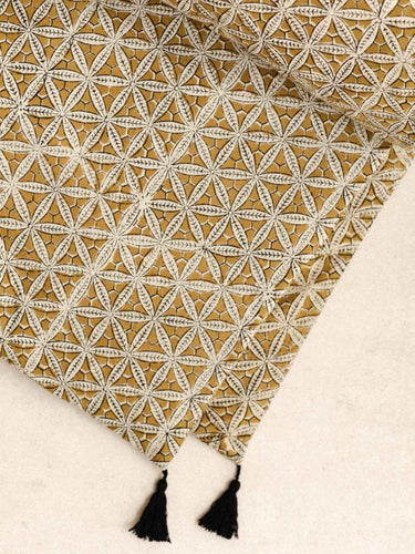 Sofa Cover - Yellow Star - 85x185cm - Kirane