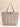 Daily Bag Alice Carreaux, Detail des karierten handgedruckten Blockdruckmotivs