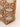 Daily Bag Lotus Café llevado, bolso tote artesanal en block print - Kirane