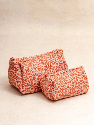 Kosmetiktasche - Toilette und Make-up - Léopard Bonbon KIRANE