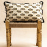 Kissenbezug Biscotti 30×50 cm in handwerklichem Blockdruck, handgefertigt in Jaipur - Kirane