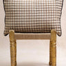 Kissenbezug Carreaux Colette 40×60 cm in handwerklichem Blockdruck, handgefertigt in Jaipur - Kirane