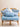 Housse de coussin Essaouira, mise en situation sur canapé avec sofa cover assorti