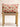 Housse de coussin Garance & Rayure Aurore, gros plan sur le motif artisanal