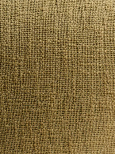 Funda de cojín khadi sauge, detalle de la textura khadi tejida artesanalmente