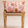 Kissenbezug Flower Seventies 30×50 cm in handwerklichem Blockdruck, handgefertigt in Jaipur - Kirane