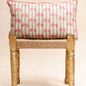 Kissenbezug - Saheli Pink - 30x50cm, Kissenbezug in handwerklichem Blockdruck, handgefertigt in Jaipur - Kirane