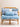 Housse de Coussin - Tanger - 45x45 cm, gros plan sur le motif aux pigments végétaux