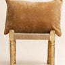 Kissenbezug - Velours Beige Sable, Kissenbezug in handwerklichem Samt - Kirane