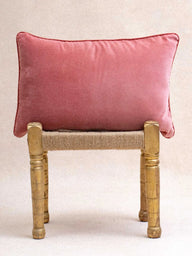 Funda de cojín - Terciopelo - Rose Blush, funda de cojín en terciopelo artesanal - Kirane