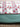 Housse de Coussin - Veria - 45x45 cm, gros plan sur le motif aux pigments végétaux