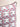Housse de Coussin - Veria - 45x45 cm, détail de la texture block print artisanale