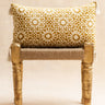 Kissenbezug - Yellow Sun - 40x60 cm, Kissenbezug in handwerklichem Blockdruck, handgefertigt in Jaipur - Kirane