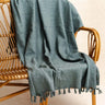 Überwurf Khadi - Brume - 120x180cm in handgewebtem Khadi aus Rajasthan - Kirane