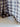 Rideau - Carreaux - Alba - 110x270cm, détail des nouettes de fixation en coton