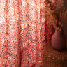 Cortina - Leyli Rose - 110x270cm en algodón block print artesanal, hecho a mano en Jaipur - Kirane