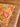Set de table tissu - Neiroli Ocre, gros plan sur le motif aux pigments végétaux - Kirane