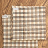 Serviettes - Carreaux Colette - Lot de 2, détail du motif block print imprimé main