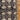 Set de table tissu - Lotus Noir KIRANE