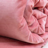 Sofa Cover - Terciopelo liso - Rose Blush - 85x185cm KIRANE