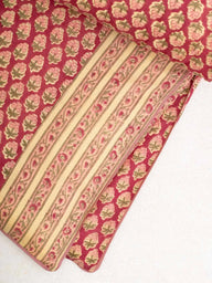Sofa Cover - Boutis - 85x185cm, housse de canapé en coton block print artisanal, fait main à Jaipur - Kirane