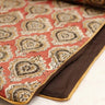 Funda de sofá Sari en algodón block print artesanal, hecho a mano en Jaipur - Kirane