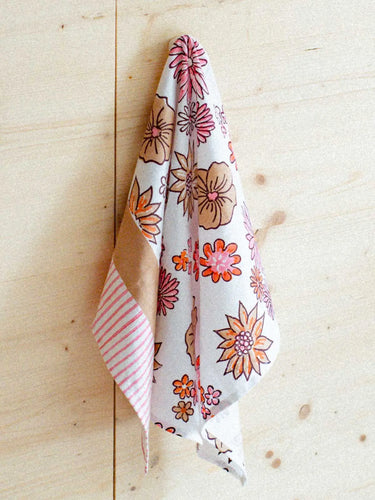 Geschirrtuch - Seventies Flower