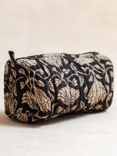 Kosmetiktasche - Toilette und Make-up - Lotus Noir KIRANE